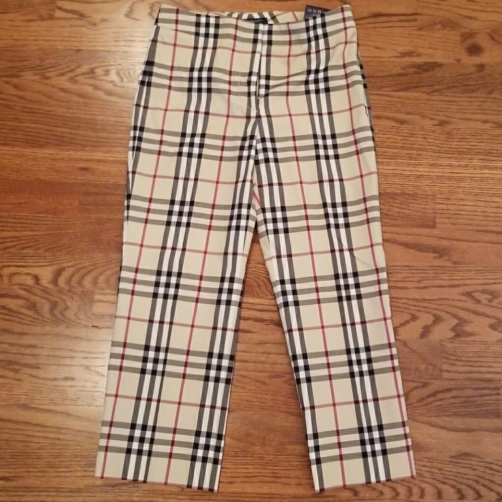 Burberry Signature Check Capris